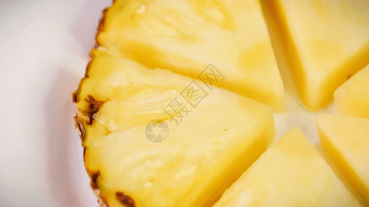孤立的菠萝水果菠萝 GIF高清图片