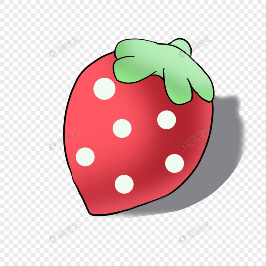 草莓玩偶图片