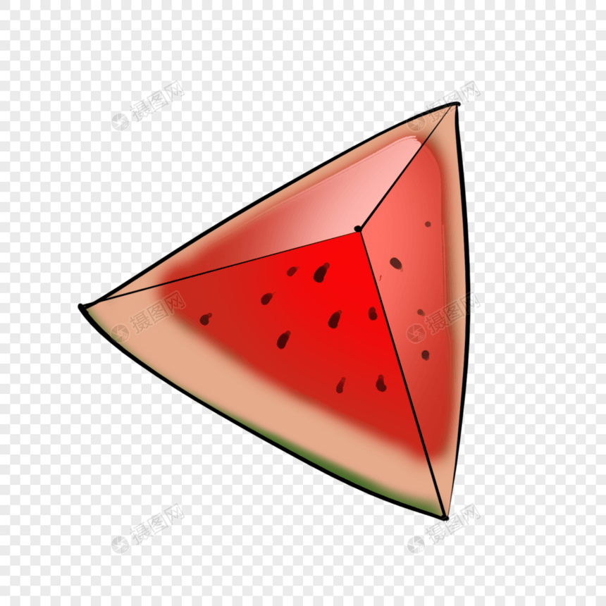 三角西瓜图片