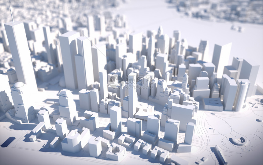 科技城市建筑空间图片