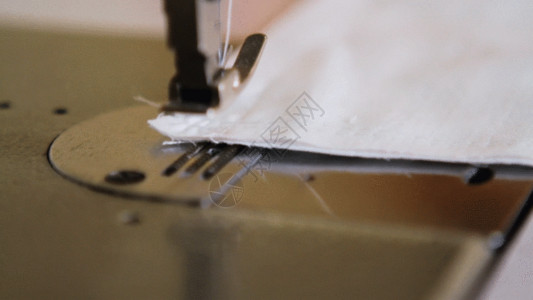 酿造工艺裁缝机拷边GIF高清图片