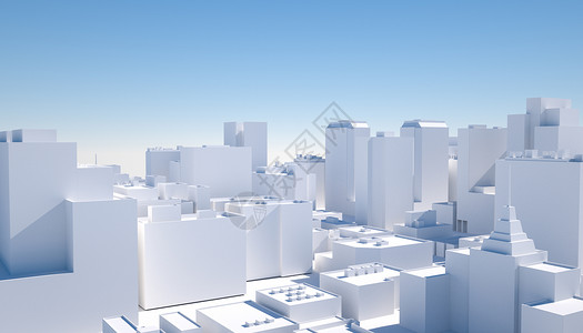 建筑信息模型城市空间场景设计图片