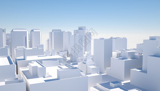 建筑信息模型现代化城市模型设计图片