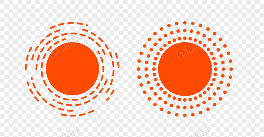 夏日矢量太阳两种图片