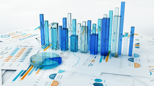 表格分析金融走势图设计图片
