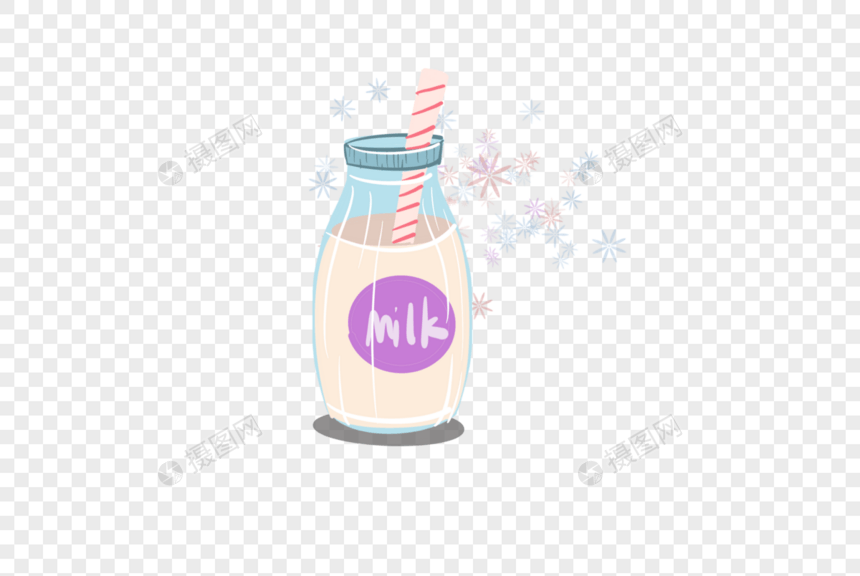 牛奶饮品图片