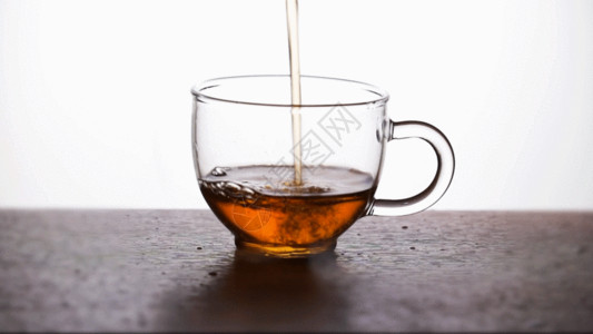 水加蜂蜜素材倒茶局部动图gif高清图片