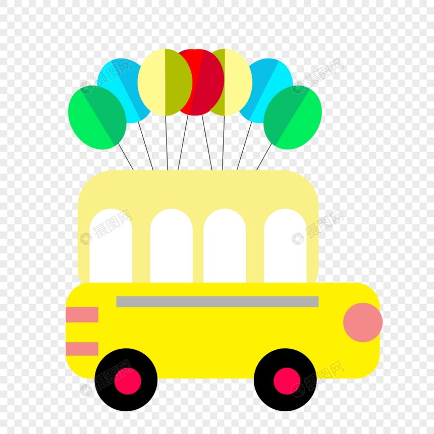 气球车图片