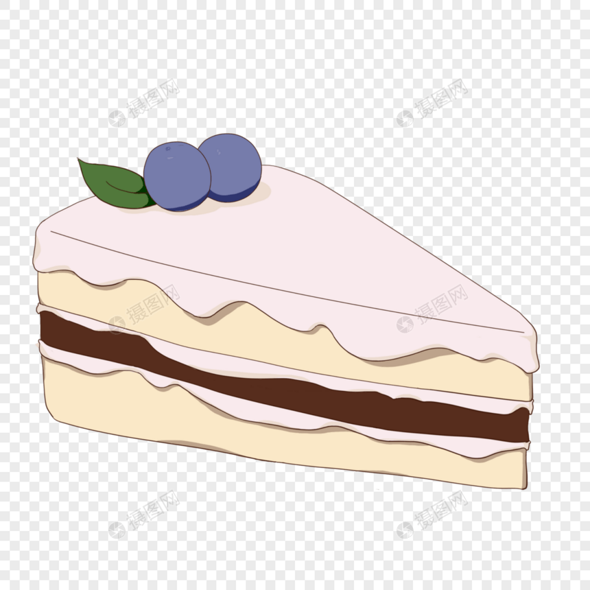 手绘蛋糕图片