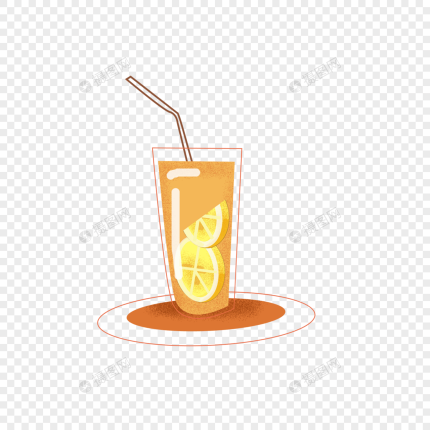 夏季特饮柠檬杯图片
