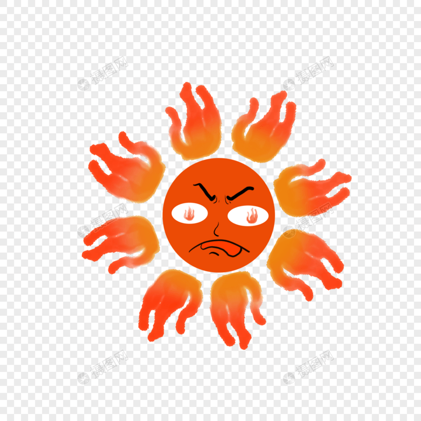 愤怒的太阳图片