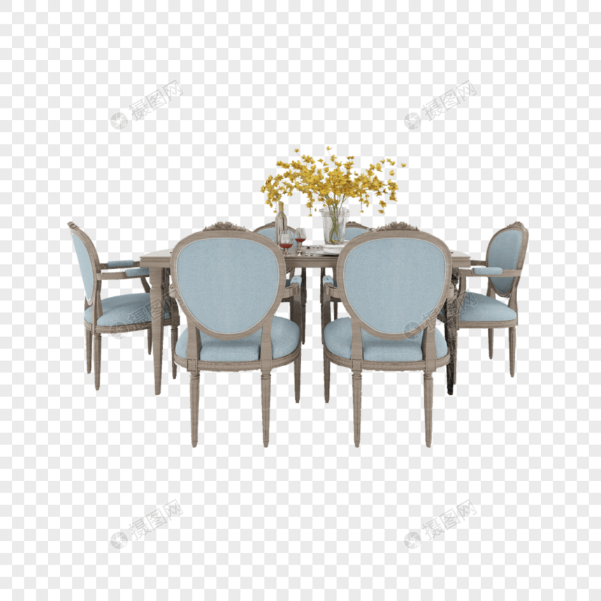 餐桌桌椅图片