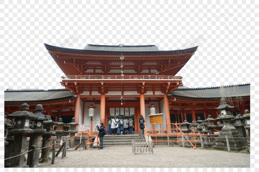 日本奈良平城宫药师寺图片