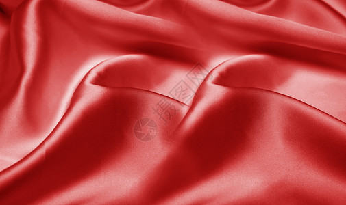 红布绸缎红色丝绸背景设计图片