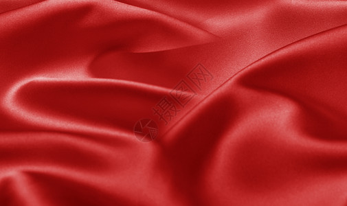 绸缎布红色丝绸背景设计图片