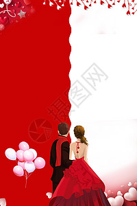 小花瓣情人节背景设计图片