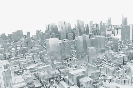 质感城市创意金属城市空间设计图片