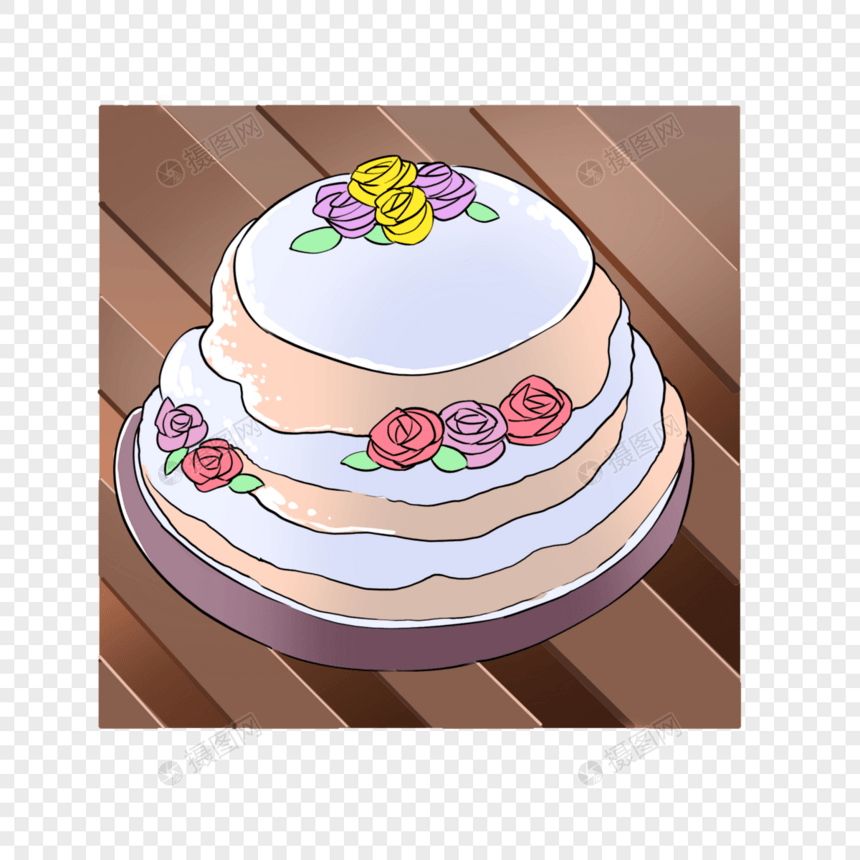 奶油蛋糕图片