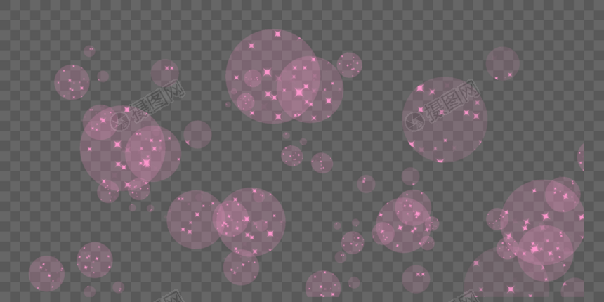 紫色闪光点点光效图片
