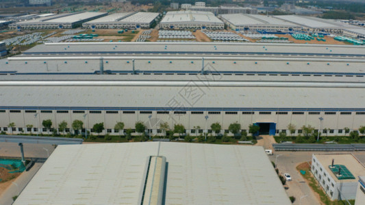 大型工厂仓储物流  GIF高清图片