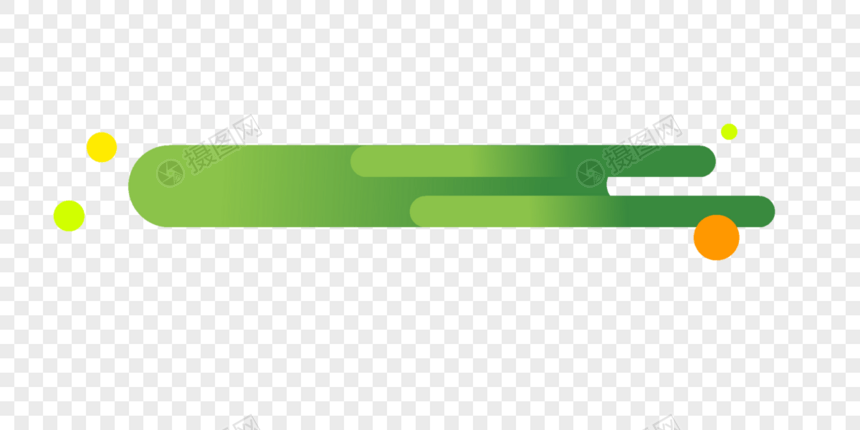 绿色标题背景分割线图片