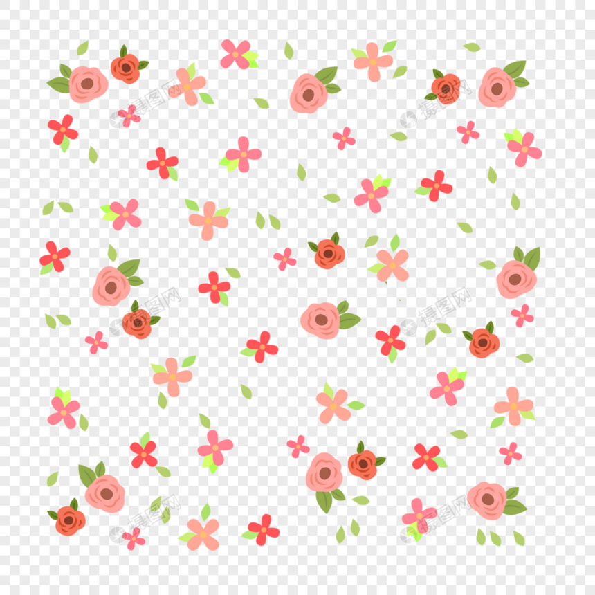玫瑰花朵漂浮图片