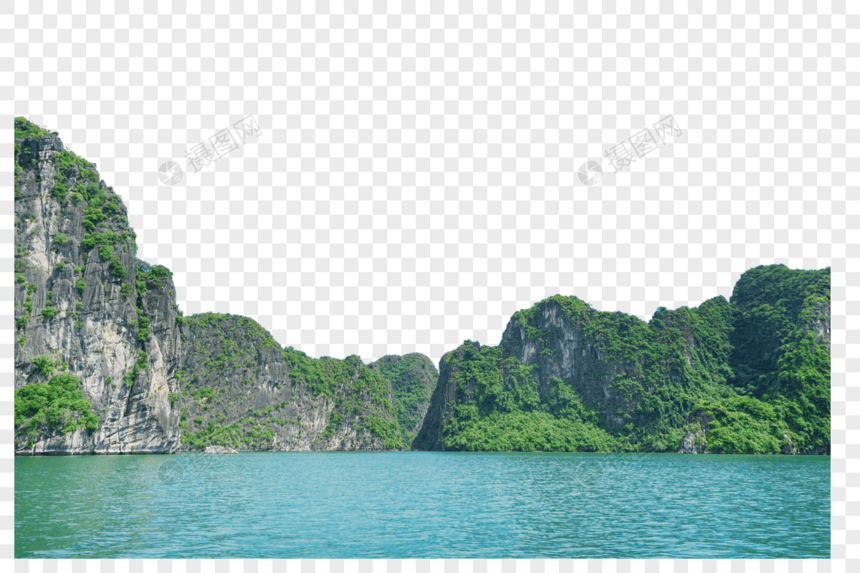 越南下龙湾喀斯特风景图片
