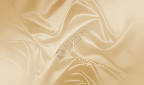 天然布黄色丝绸背景设计图片