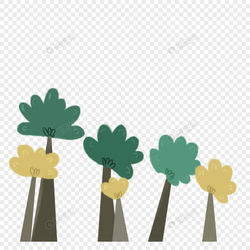 花卉植物小树图片