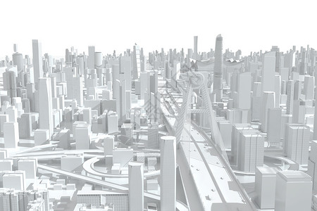 功耗低特色城市模型设计图片