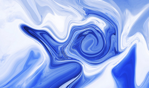 蓝色油漆滴痕金属箔背景设计图片