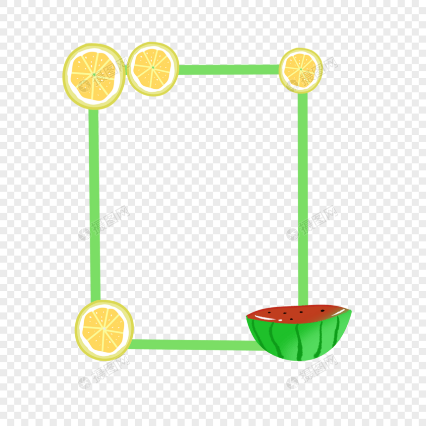 水果边框图片