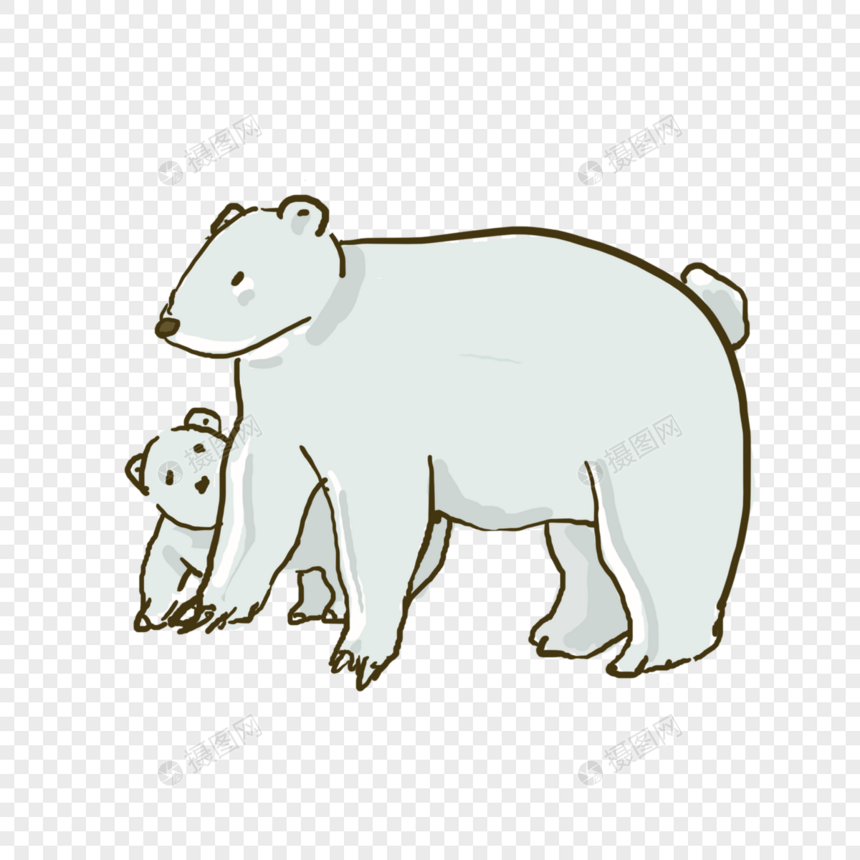 北极熊保护环境图片