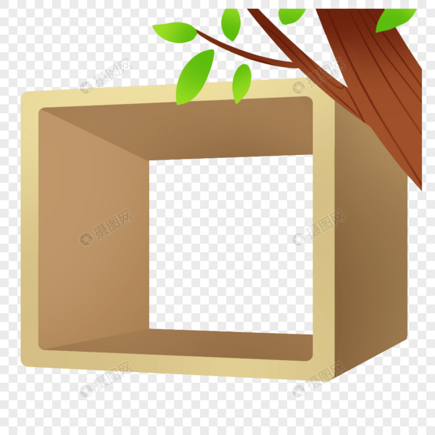 木盒边框图片