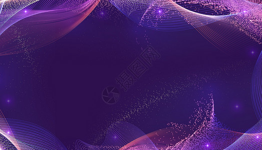 科技背景紫色紫色线条背景设计图片