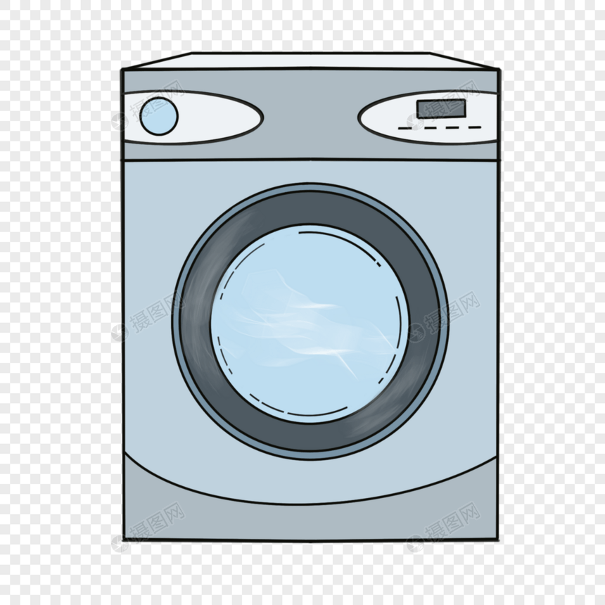 手绘洗衣机图片