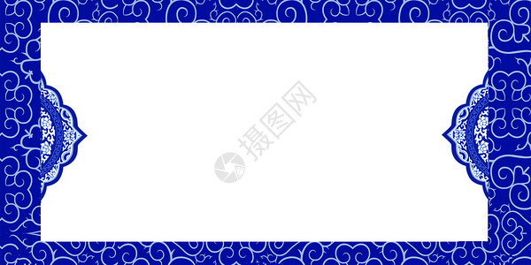 名片边框大气中国风背景设计图片