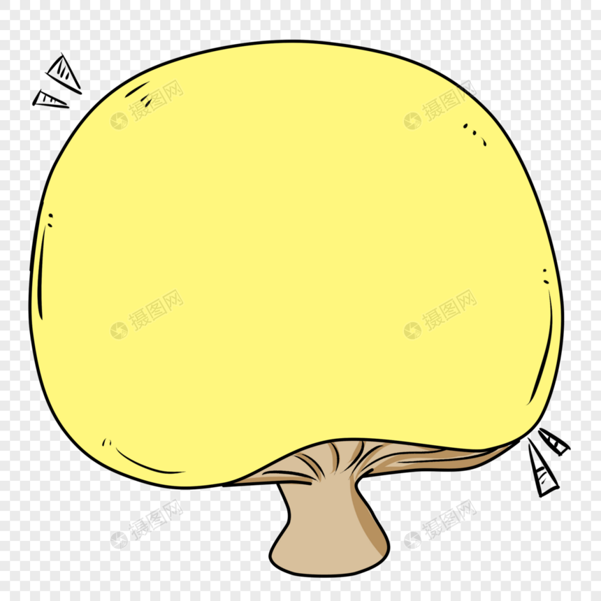 蘑菇边框图片