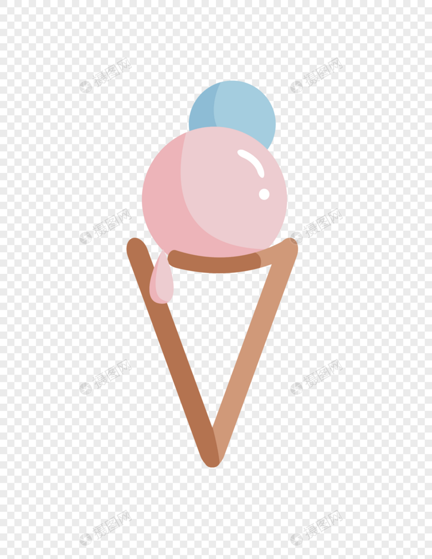 矢量冰淇淋图片