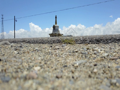 碎石素材旅游景点玛尼堆GIF高清图片