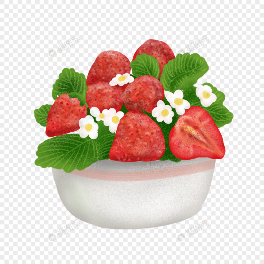 新鲜营养餐后水果草莓图片