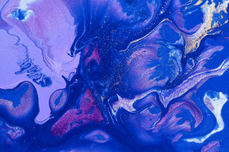 蓝色抽象画自然纹理色彩gif高清图片