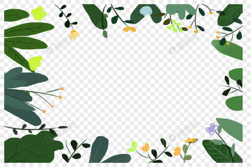 植物边框图片