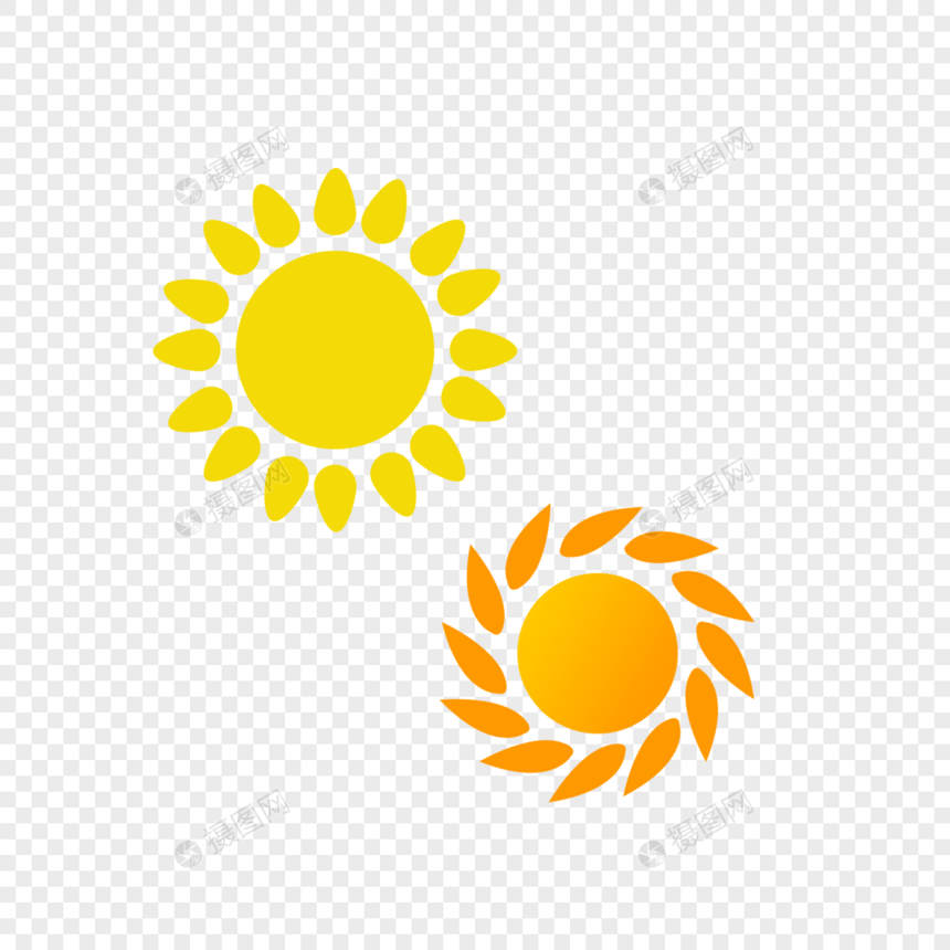 夏日创意小太阳图片