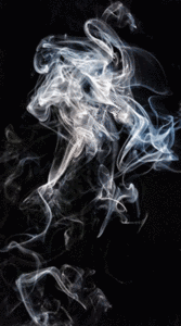 白色烟雾gif动图图片