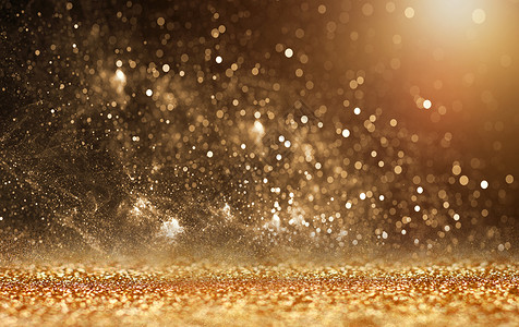 大气粒子背景图片金色粒子背景设计图片