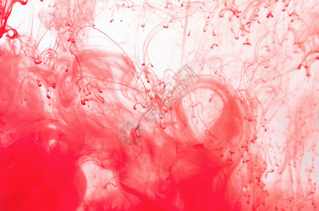 红蓝液体烟雾色彩液体流动素材gif高清图片