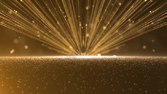 金色光效光线大气粒子颁奖年会gif高清图片