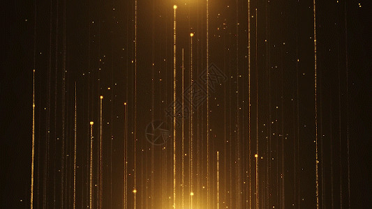 大气黑金色金色粒子gif高清图片