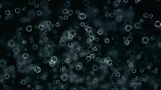 透明流淌的水滴粒子背景gif高清图片